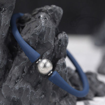 Cuerdas elásticas de silicona Meteorito con pulsera de 10 mm Unisex de moda