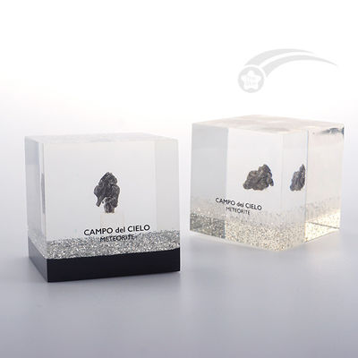 Decoraciones de la mesa de la casa Meteorito Campo Del Cielo Cubo Astronomía únicos Regalos